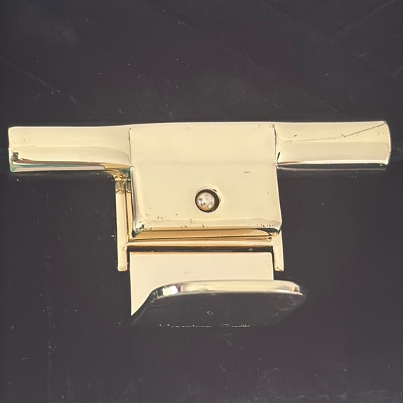 Massimo Dutti Black Velvet Crossbody Bag - Picture 10 of 15